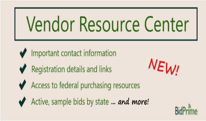 Vendor Resource Center is Go-To Stop to Help Gov Contractors Compete and Win