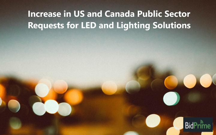 Increase in US and Canada Public Sector Requests for LED and Lighting Solutions