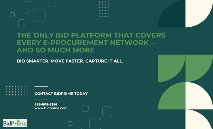 The Only Bid Platform That Covers Every E-Procurement Network — And So Much More